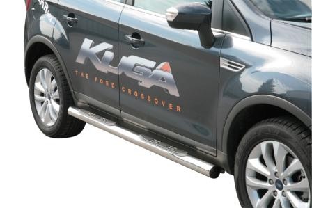 Ford Kuga Side bars with step 76 mm
