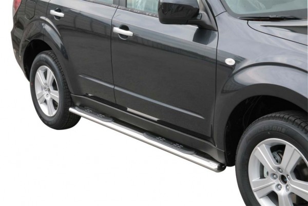 Subaru Forester 08 Oval side bar with step