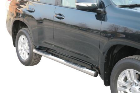 Toyota Land Cruiser '18 5D Side bar with steps 76mm