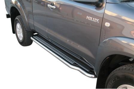 Toyota Hi-Lux 06'- ( EC ) Side Steps 60mm