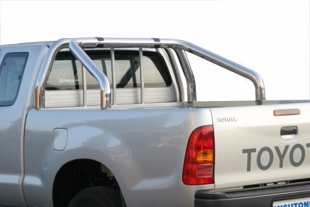 Toyota Hi-Lux 06'- Styling Roll bar 76mm on bed rail