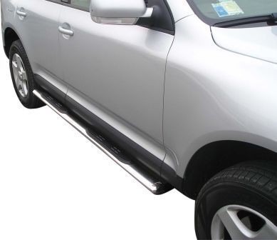 Volkswagen Touareg Oval Side Bar with step