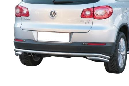 Volkswagen Tiguan Double rear Protection 50 mm