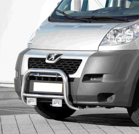 Peugeot Boxer 06' Frontguard 60mm with EC type approval
