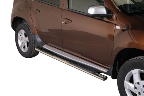 Dacia Duster '10 Oval side bar with step