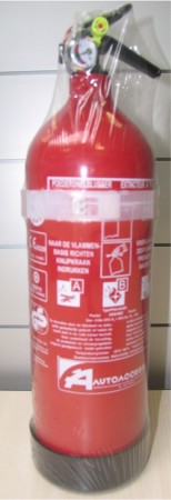 Fire Extinguisher 2 kg ABC plastic support