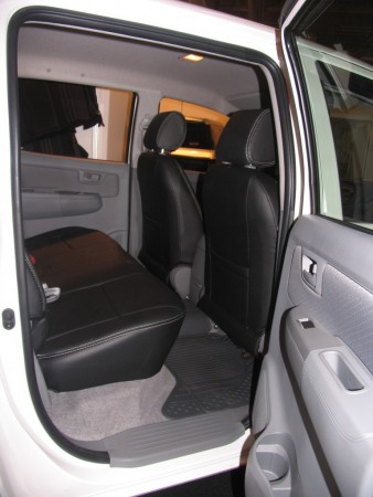 Toyota HiLux DC Interior upgrade