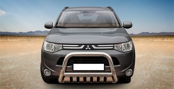Mitsubishi Outlander '12 Type U 70 mm with crossbar & axcle plate CE Appr.