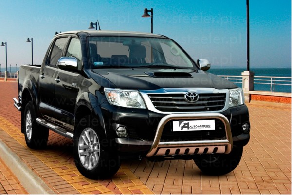 Toyota Hi-Lux 09' Type U 70 mm crossbar with axcle plate CE Approved