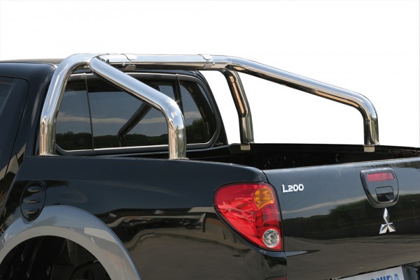 Mitsubishi L200 '06 Styling Roll bar on bed rail (CC) double
