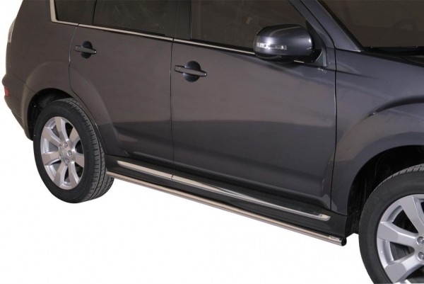 Mitsubishi Outlander '10 - Side steps protection
