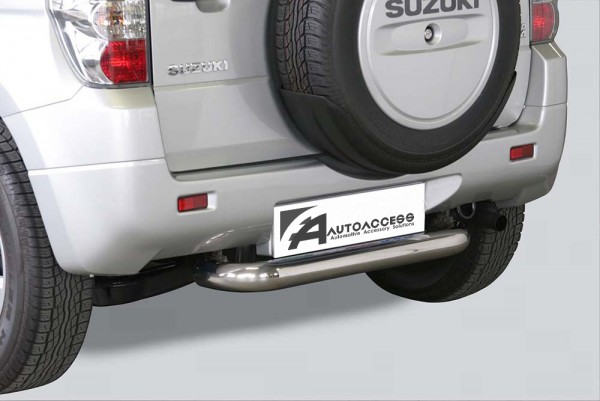 Suzuki Grand Vitara '05 Rear protection inox 76 mm (3drs)