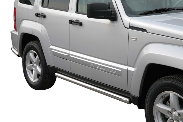 Jeep Cherokee '08 Side protections 63 mm