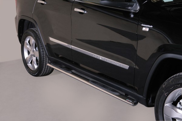 Jeep Grand Cherokee '11 Oval side bar with steps