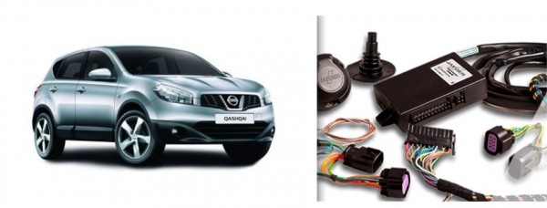 Nissan Qashqai J10 kits de câblage d’attelage 13 broches