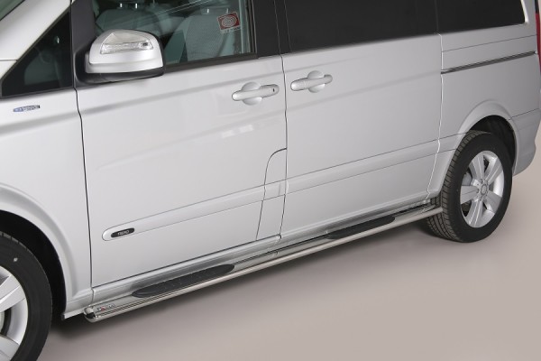 Mercedes Viano '15 Oval side bar with step -SWB