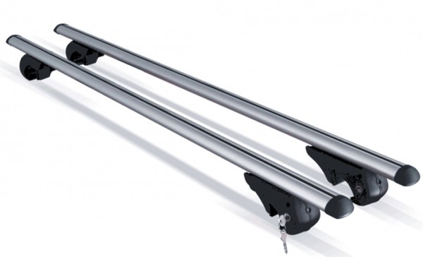 SsangYong Korando '11 - Alu roof bar for cars with rail L:135 cm