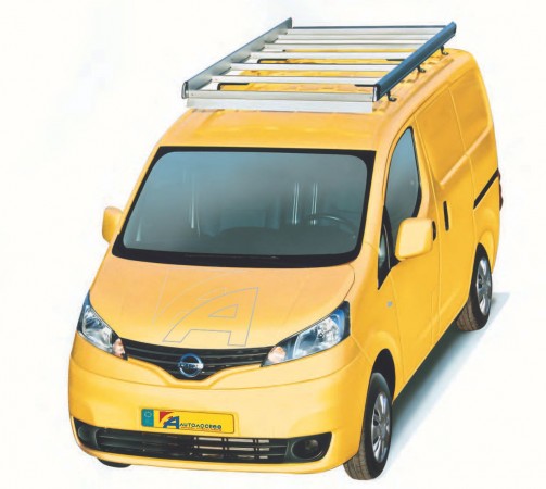 Nissan NV 200 '09 Alu Rack L1H1 with tailgate