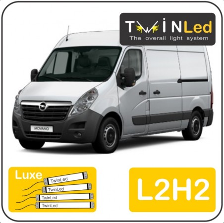 Opel Movano L2H2 Twinled 12v. Luxe set