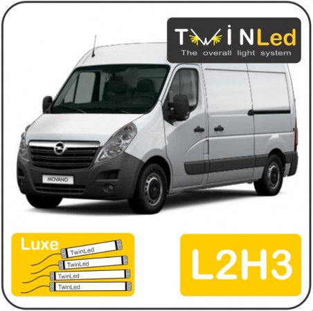Opel Movano L2H3 Twinled 12. Luxe set