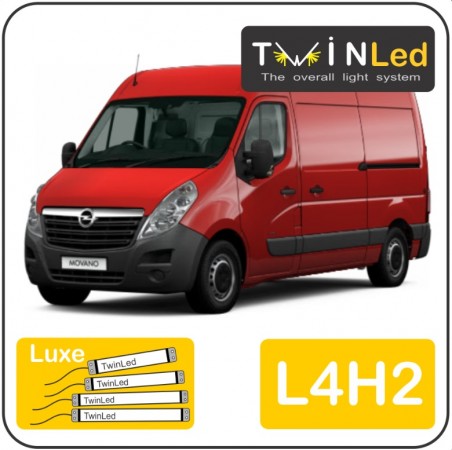 Opel Movano L4H2 Twinled 12v. Luxe set