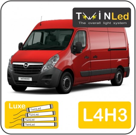 Opel Movano L4H3 Twinled 12v. Luxe set