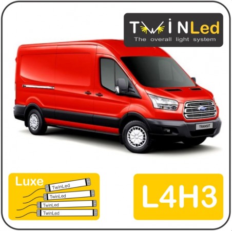 Ford Transit 2T L4H3 Twinled 12v. Luxe set
