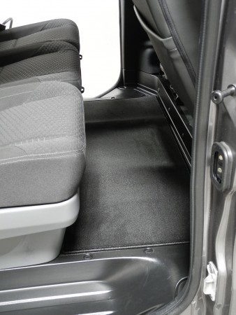 Opel Vivaro '14 Velours carpet black dubbele cabine L1