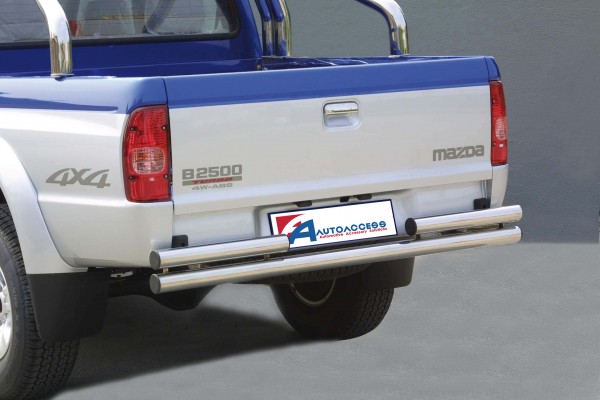 Mazda B2500 '03/'06 Freestyle double rear protection 60 mm