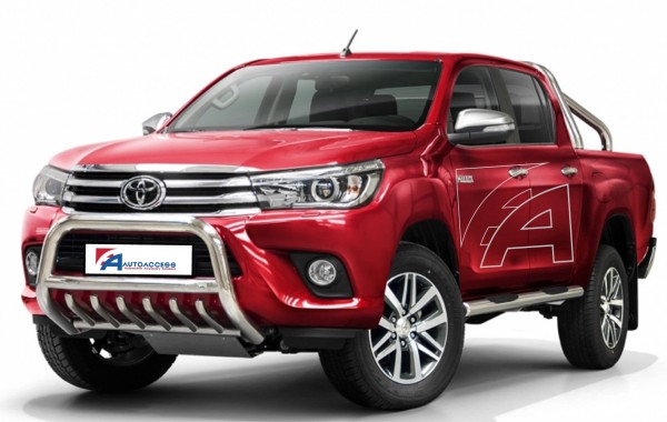 Toyota Hilux '15 Type u 70 mm with cross bar and axle-bar
