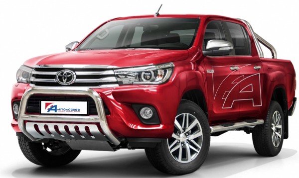 Toyota Hilux '15 Type u 70 mm with cross bar and axle-plate
