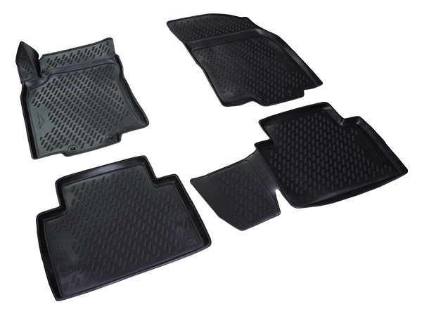 Nissan X-Trail '15 (4 pc) 3D TPE floor mat