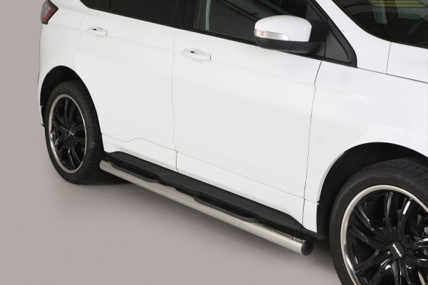 Ford Edge '17 Side bar with steps 76mm