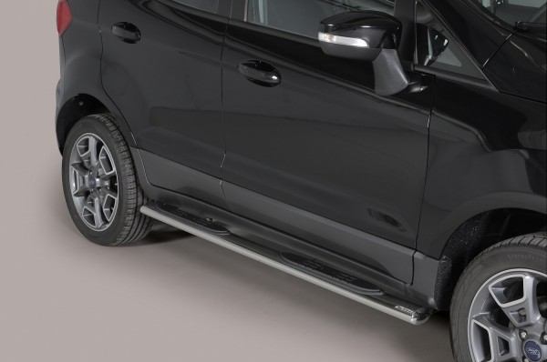 Ford Ecosport '14 Oval side bar with step