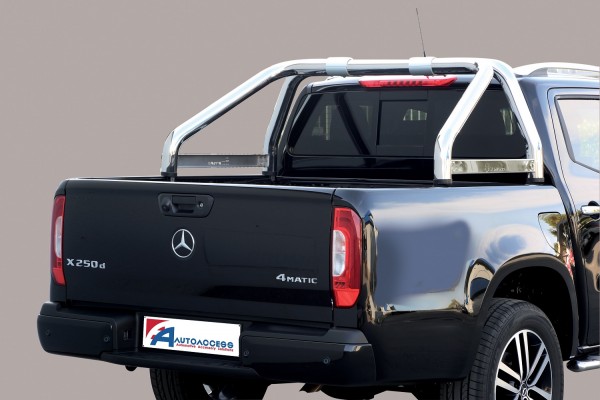 Mercedes X-Class '17 Roll bar with mark 76mm (2 pipes)
