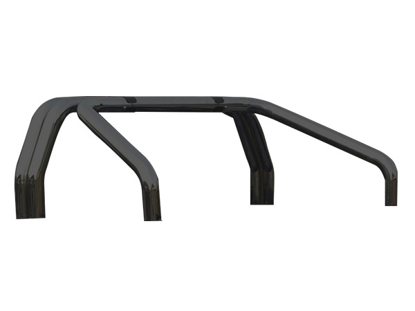 Toyota Hilux '16 Roll bar 76mm (3 pipes) Black