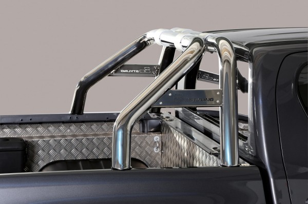 Toyota Hilux '16 Roll bar with mark 76mm (2 pipes)