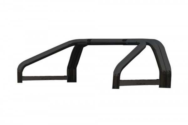 Renault Alaskan '18 Roll bar with mark 76mm (3 pipes) Black