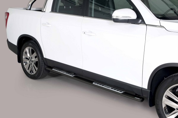 SsangYong Musso '18 Design side protection Black