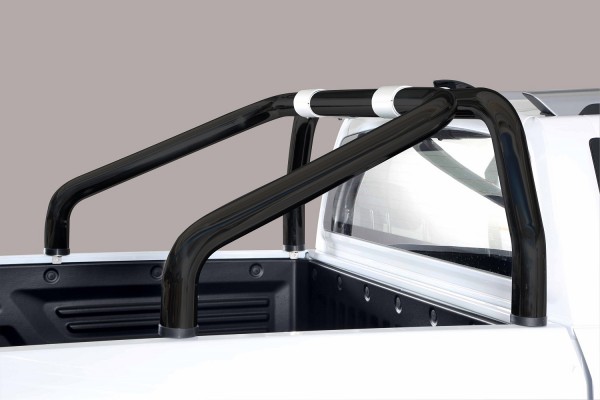 SsangYong Musso '18 Roll bar 76mm (2 pipes) Black