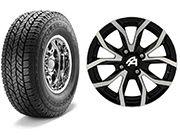 Wheel and tyre package