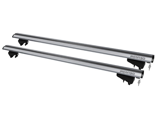 Roof bars Lince 120cm (cars with integrated railings)