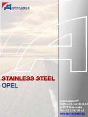 Opel - Stainless steel programme Misutonida 2016