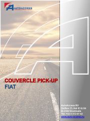 Fiat - Couvercle pick-up Fullback 2016 FR