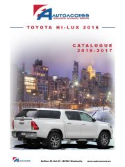 Toyota - Hi-Lux '16 accessoires 2016-2016 FR
