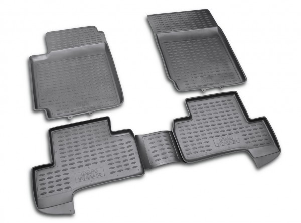 TPE Floor mats SUZUKI Grand Vitara 3 D 08/2005-2014